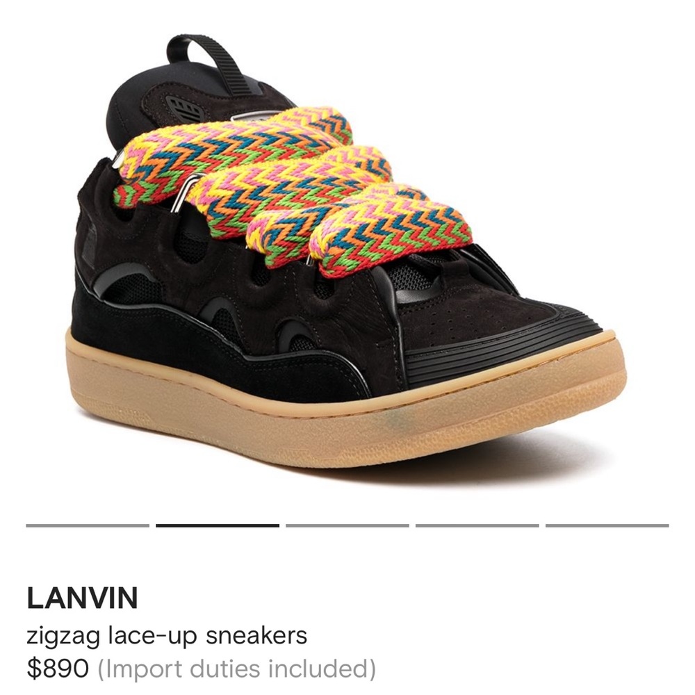 Authentic Lanvin Sneakers - Worn